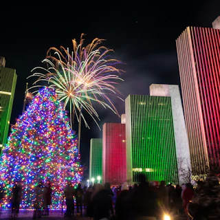 New York State Holiday Tree Lighting at Empire State Plaza